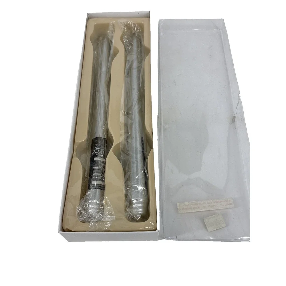 Dept‎ 56 Tapered Candles Vintage Silver 12